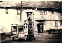 Alte Tankstelle Cornberg im Jahre 1938 - 39