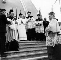 Einweihung der Kirche 1957